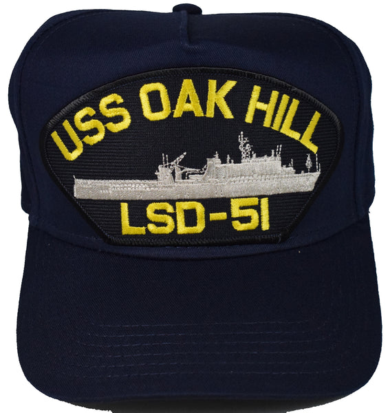 USS OAK HILL LSD-51 HAT - HATNPATCH