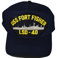 USS FORT FISHER LSD-40 HAT - HATNPATCH