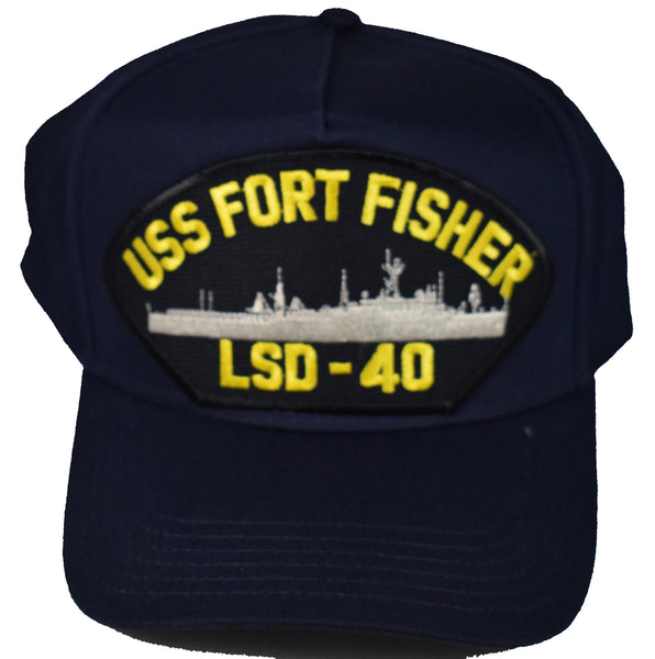 USS FORT FISHER LSD-40 HAT - HATNPATCH