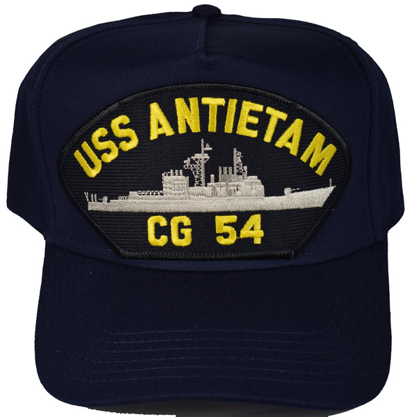 USS ANTIETAM CG 54 HAT - HATNPATCH