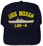 USS BOXER LHD-4 HAT - HATNPATCH