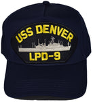 USS DENVER LPD-9 HAT - HATNPATCH