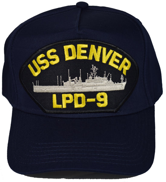 USS DENVER LPD-9 HAT - HATNPATCH