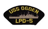 USS OGDEN LPD-5 PATCH - HATNPATCH