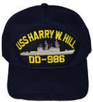 USS HARRY W. HILL DD-986 HAT - HATNPATCH