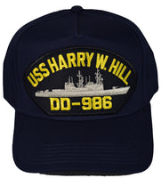 USS HARRY W. HILL DD-986 HAT - HATNPATCH