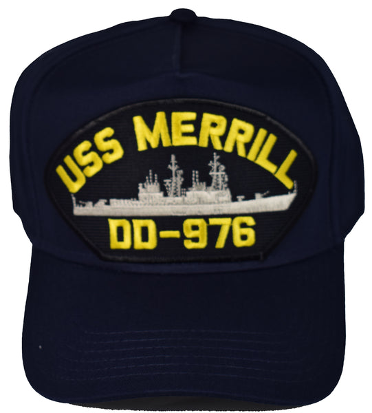USS MERRILL DD-976 HAT - HATNPATCH