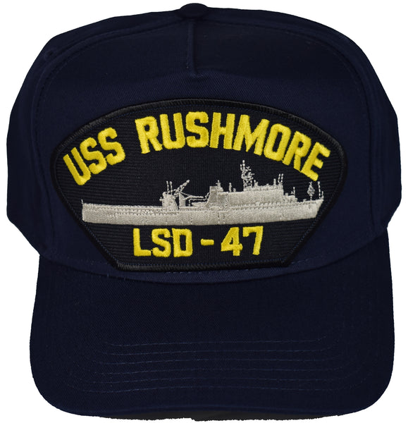 USS RUSHMORE LSD-47 HAT - HATNPATCH