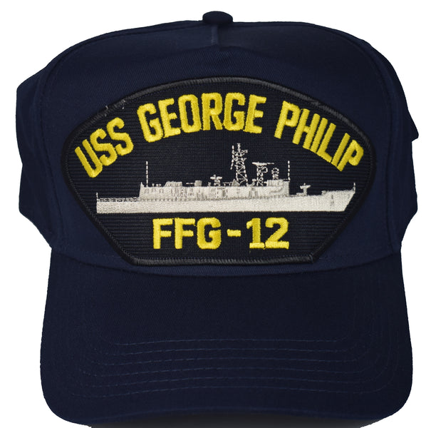 USS GEORGE PHILIP FFG-12 HAT - HATNPATCH