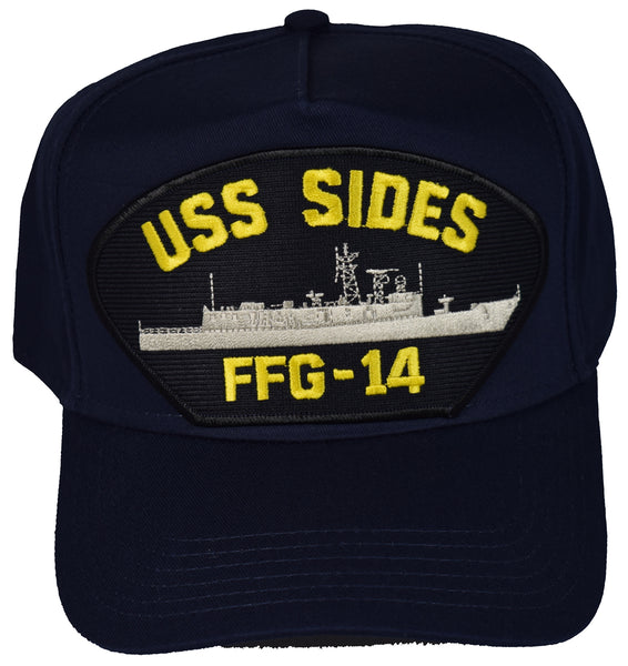 USS SIDES FFG-14 HAT - HATNPATCH