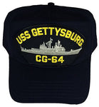 USS GETTYSBURG CG-64 HAT - HATNPATCH