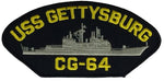 USS GETTYSBURG CG-64 PATCH - HATNPATCH