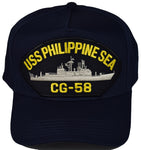 USS PHILIPPINE SEA CG-58 HAT - HATNPATCH