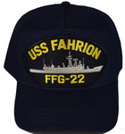 USS FAHRION FFG-22 HAT - HATNPATCH