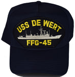 USS DE WERT FFG-45 HAT - HATNPATCH