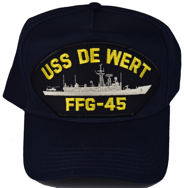 USS DE WERT FFG-45 HAT - HATNPATCH