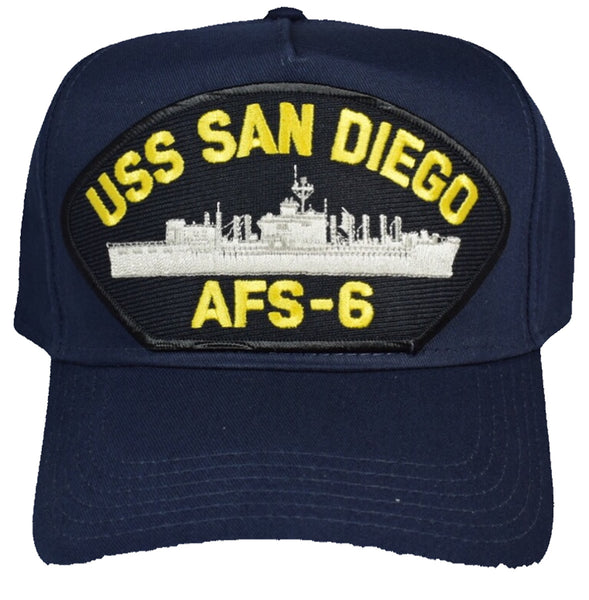 USS SAN DIEGO AFS-6 HAT - HATNPATCH