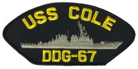 USS COLE DDG-67 PATCH - HATNPATCH