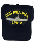 USS IWO JIMA LPH-2 HAT - HATNPATCH