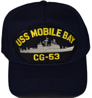 USS MOBILE BAY CG-53 HAT - HATNPATCH