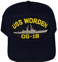 USS WORDEN CG-18 HAT - HATNPATCH