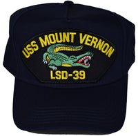 USS MOUNT VERNON LSD-39 GATOR HAT - HATNPATCH