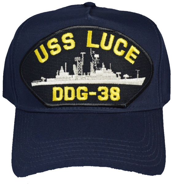 USS LUCE DDG-38 HAT - HATNPATCH