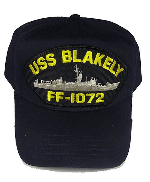 USS BLAKELY FF-1072 HAT - HATNPATCH