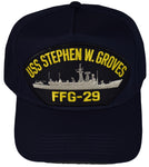 USS STEPHEN W. GROVES FFG-29 HAT - HATNPATCH