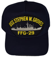 USS STEPHEN W. GROVES FFG-29 HAT - HATNPATCH