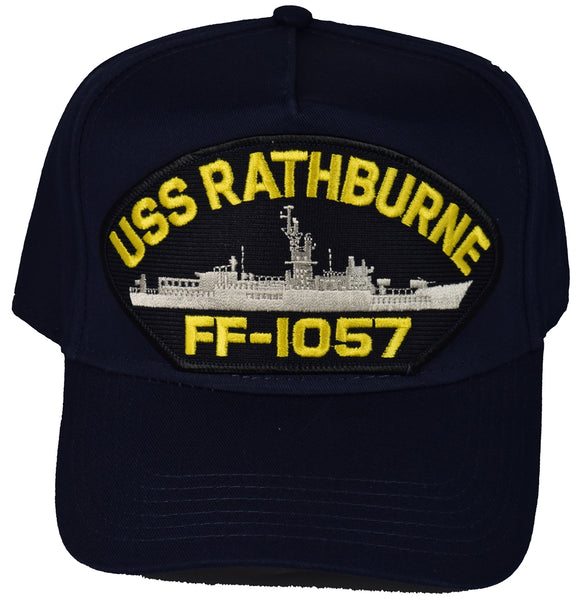 USS RATHBURNE FF-1057 HAT - HATNPATCH