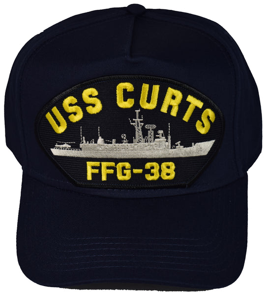 USS CURTS FFG-38 HAT - HATNPATCH