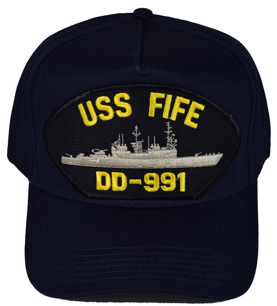 USS FIFE DD-991 HAT - HATNPATCH