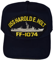 USS HAROLD E. HOLT FF-1074 HAT - HATNPATCH