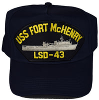 USS FORT McHENRY LSD-43 HAT - HATNPATCH