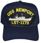 USS NEWPORT LST-1179 HAT - HATNPATCH