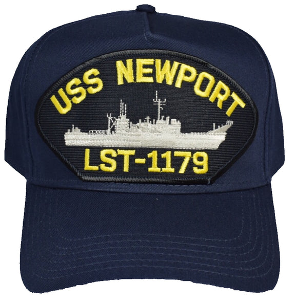 USS NEWPORT LST-1179 HAT - HATNPATCH