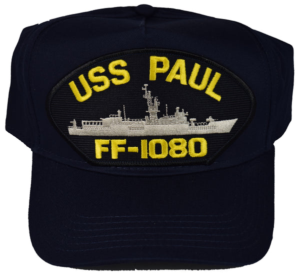 USS PAUL FF-1080 HAT - HATNPATCH