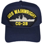 USS WAINWRIGHT CG-28 HAT - HATNPATCH