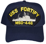 USS FORTIFY MSO-446 HAT - HATNPATCH