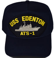 USS EDENTON ATS-1 HAT - HATNPATCH