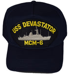 USS DEVASTATOR MCM-6 HAT - HATNPATCH