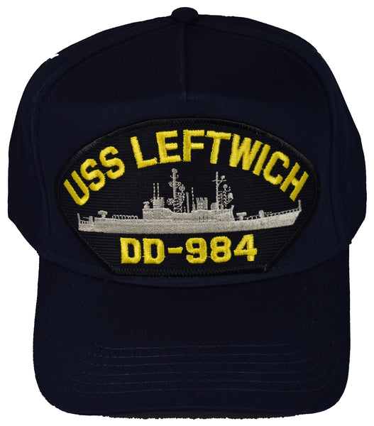 USS LEFTWICH DD-984 HAT - HATNPATCH