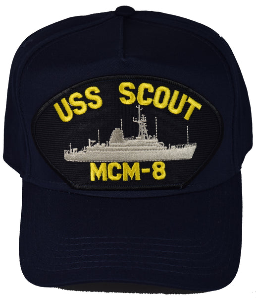 USS SCOUT MCM-8 HAT - HATNPATCH