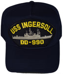 USS INGERSOLL DD-990 HAT - HATNPATCH