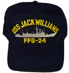 USS JACK WILLIAMS FFG-24 HAT - HATNPATCH