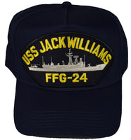 USS JACK WILLIAMS FFG-24 HAT - HATNPATCH