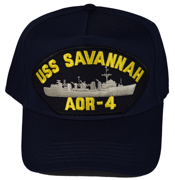 USS SAVANNAH AOR-4 HAT - HATNPATCH