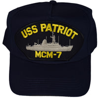 USS PATRIOT MCM-7 HAT - HATNPATCH