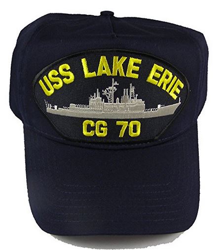 USS LAKE ERIE CG-70 HAT - HATNPATCH